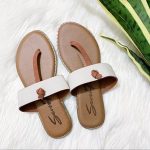 Seven7 Navo 1 Flat T-Strap Sandal 8